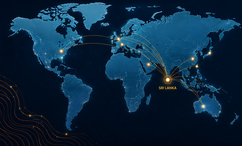 Global Shipping Map