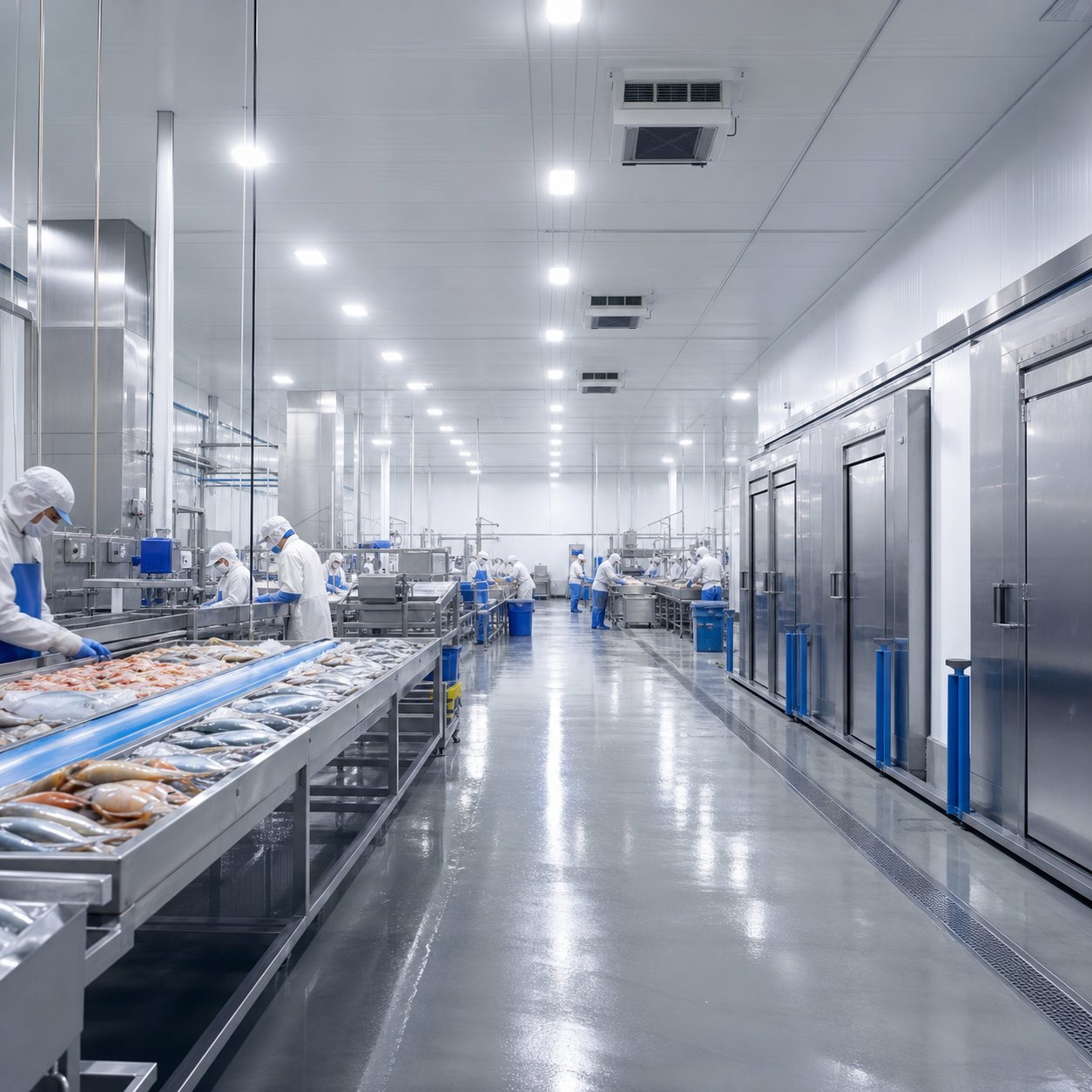 State of the Art Seafood Processing Facility